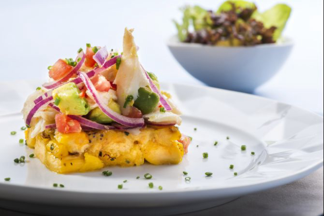 Ceviche de bacalhau, da chef Tassiane, do Delight. Foto: Letícia Akemi/Gazeta do Povo