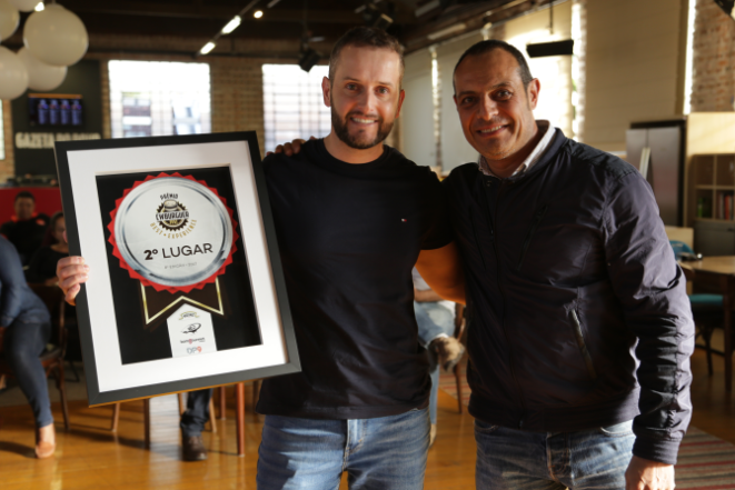 Fábio Roberto Baggio, proprietário da Celeiro Hamburgueria. Foto: Guilherme Alves
