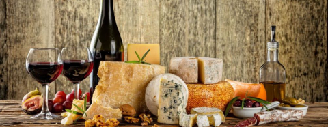 Mapa interativo mostra mil combinações de queijos e vinhos