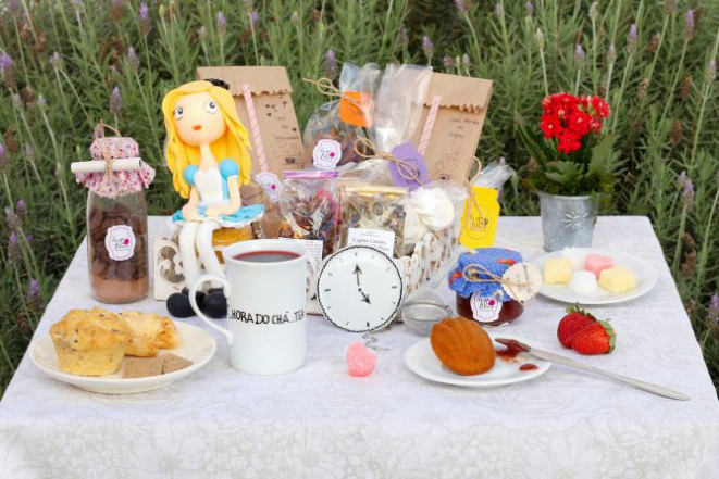 Cesta da Chá com Alice. Foto: Liza Strapasson/Divulgação