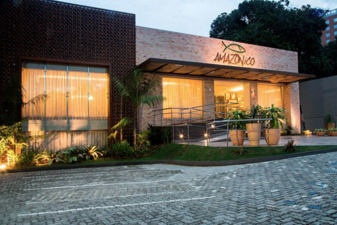 Fachada do Amazônico Peixaria. Foto: Divulgação