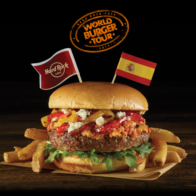 El Toro Burger, hambúrguer que homenageia a Espanha. Foto: Lex Kozlik.