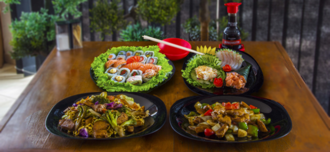 O rodízio no restaurante custa R$ 49,90 por pessoa. Foto: Divulgação