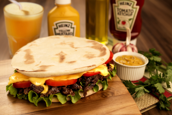 O beirute de filé mignon é o prato escolhido pelo estabelecimento para o festival. Foto: Divulgação