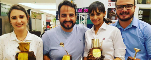 Baristas de Curitiba dominam o pódio em campeonato brasileiro