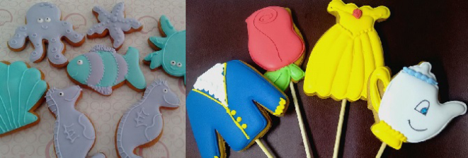 Biscoitos decorados da Vovó Elza. Foto: Reprodução/Facbook