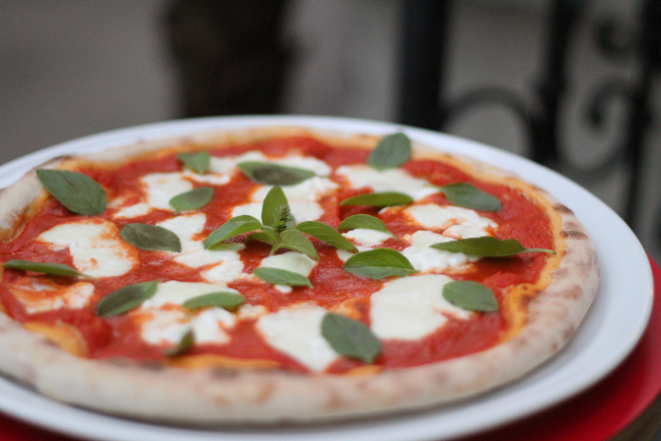 Pizza tipo napolitana da Piola. Foto: Divulgação.