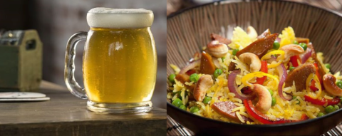 Fim de semana é regado a café, cerveja, carneiro e comida asiática