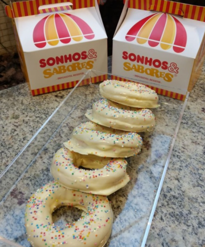 Rosca de Ninho da Sonhos & Sabores. Foto: Divulgação.