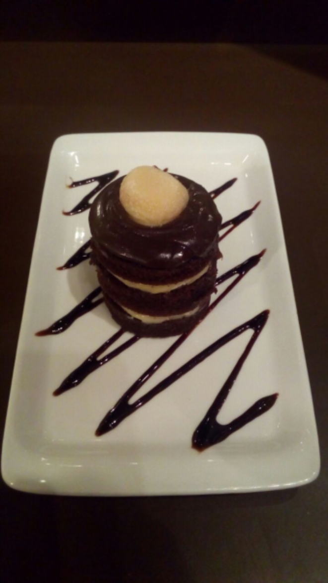 O naked cake de leite Ninho do Terrazza Caffè custa R$ 14,50. Foto: Divulgação.