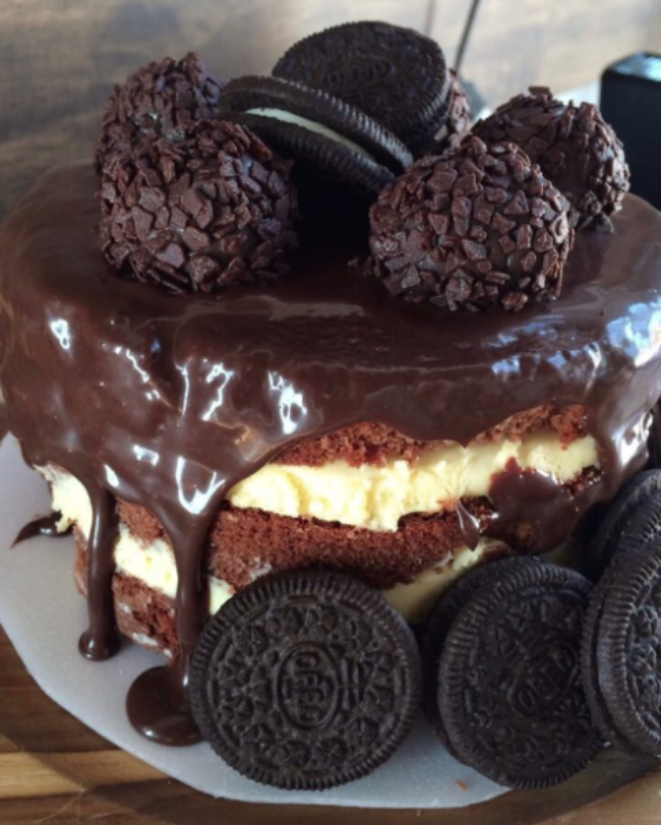 Bolo de leite Ninho trufado do Red Velvet Coffee Shop. Foto: Divulgação.