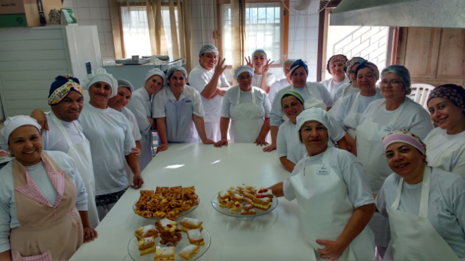 Formandos dos cursos realizados pelo Instituto Joanir Zonta. Foto: Divulgação