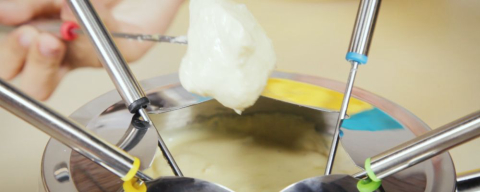 Receita de fondue quatro queijos