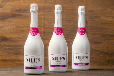 Adega Muf’s lança rótulo do primeiro espumante Ice Rosé feito no Brasil