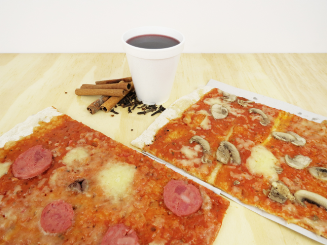 O Pizza CWB tem duas opções de combos. Foto: Divulgação.