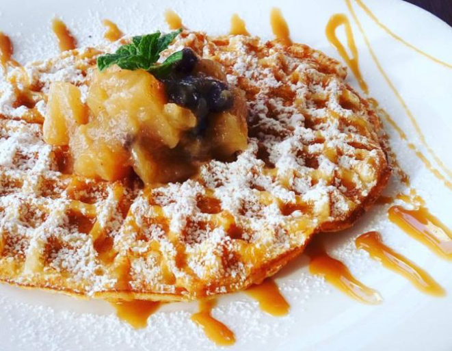 Raposa Caramelo tem dois sabores de waffle com preço promocional. Foto: Divulgação