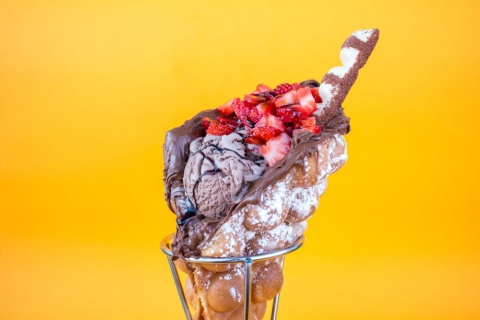 Walool distribuiu 250 doces nesta manhã de sexta (28), mas ainda têm faltam 250