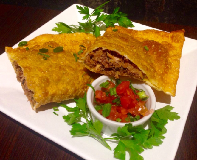 Pastel de barreado do Clube do Malte. Foto: Divulgação.