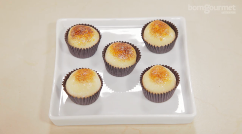 Receita de brigadeiro de crème brûlée