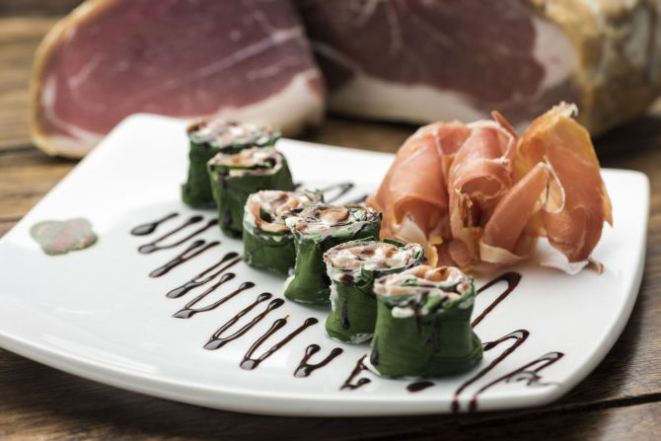 Rolinhos de espinafre. Foto: Fernando Zequinão.