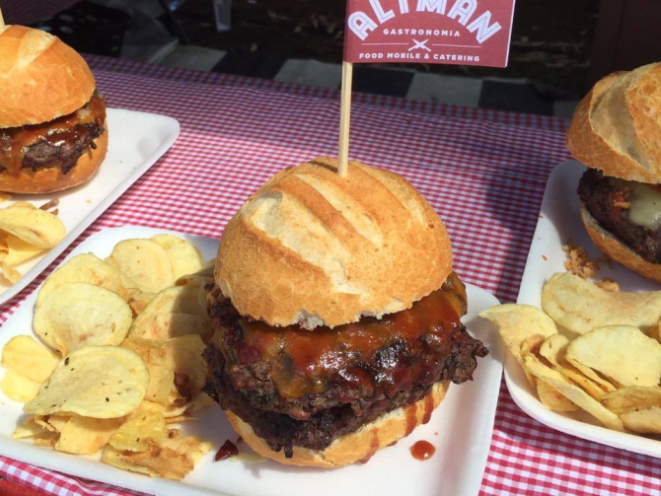 Hambúrguer do Altman Burger. Foto: Divulgação