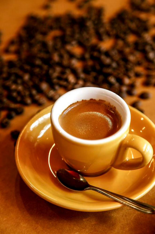Café espresso, do Supernova Coffee, vencedor do Prêmio Bom Gourmet 2017. Foto: André Rodrigues