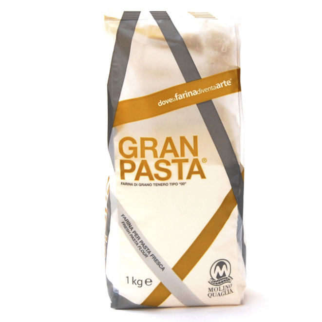 A farinha Gran Pasta é ideal para massas frescas e custa R$ 32,90. Foto: Divulgação.