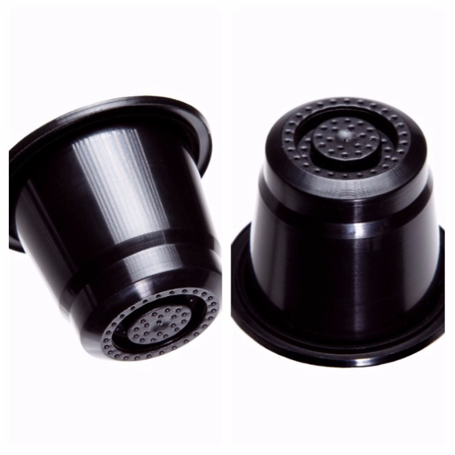 A cápsula tradicional era feita de plástico e também tinha validade de 12 meses. Foto: Divulgação.<br>