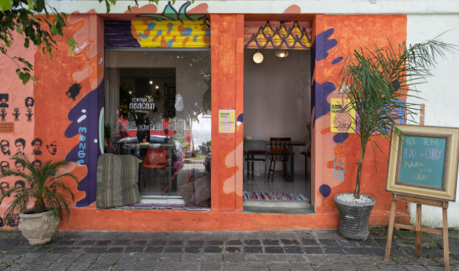 Faixada da Central do Abacaxi. Foto: Leticia Akemi