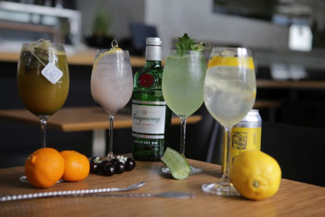 Festival de gin tônica do restaurante vende drinks com gin a preço fixo. Foto: Divulgação