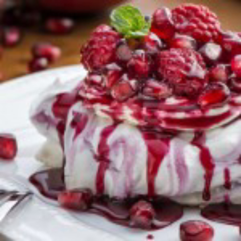 Preparos com romã para o ano-novo