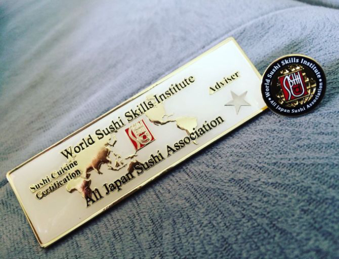 Marlus é um dos poucos chefs brasileiros aprovados no teste de proficiência da Associação Japonesa de Sushi.<br>