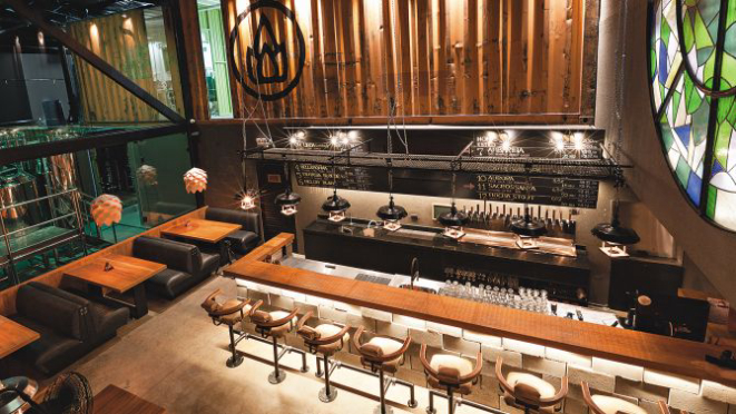 Pequena e local, a brewpub Cathedral investe na diversidade da produção. Foto: Cilo Luconi