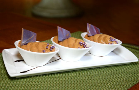 Mousse de doce de leite