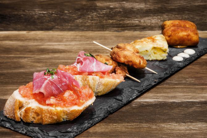 O combo do El Toro Bar de Tapas para o Festival de la Tapa. Foto: Divulgação