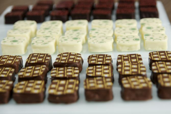 Palets, os bombons recheados de ganache da Cuore di Cacao. Foto: Marcelo Andrade/Arquivo Gazeta do Povo