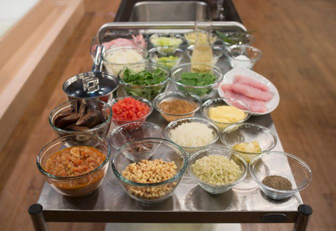 Mise en place da Cazuela Siciliana. Foto: Carlos Reines/Band