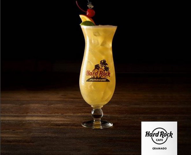 Drink do Hard Rock Cafe Gramado. Foto: Divulgação.