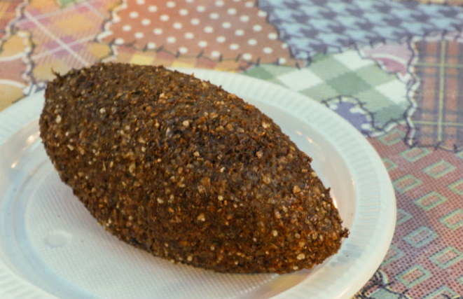 Quibe frito. Foto: Hugo Harada/Gazeta do Povo.