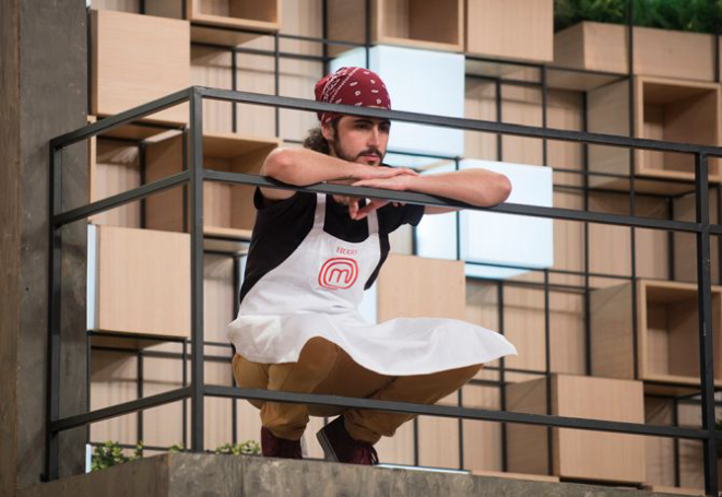 Hugo chega como favorito do público à grande final. Foto: Carlos Reinis/ Band