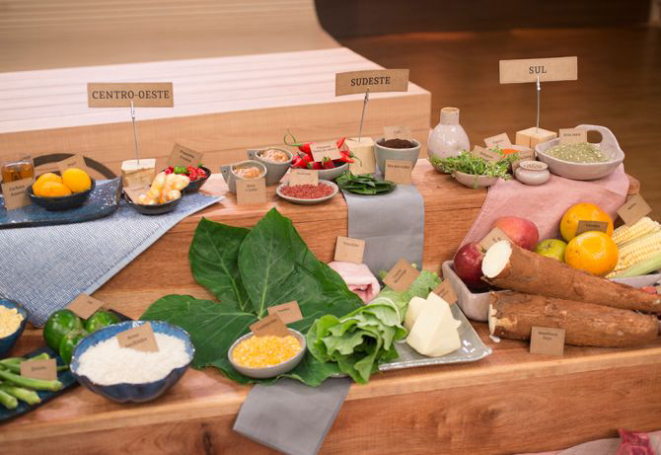 Cozinheiros precisaram harmonizar ingredientes de diferentes regiões na primeira prova. Foto: Carlos Reinis/ Band