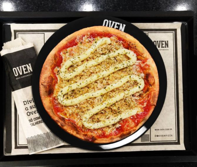 Pizza em dobro na Oven Pizza do Shopping Curitiba na sexta (20) em comemoração do Dia do Amigo. Foto: Divulgação