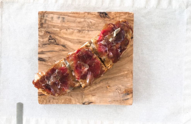 Rosbife de carne de cavalo do restaurante White Rabbit. Foto: Arquivo pessoal.