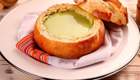 Creme de aspargos verdes