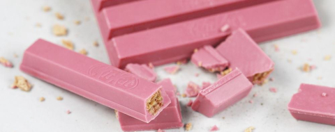 Feito com chocolate rosa, Kitkat ruby chega ao Brasil em edição limitada