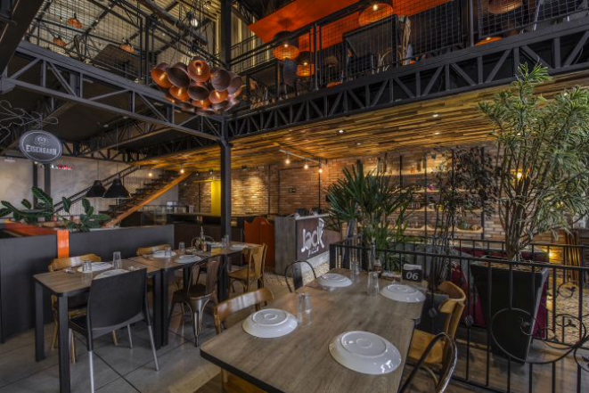 Jack Pizza tem capacidade para 350 pessoas. Foto: Letícia Akemi/ Gazeta do Povo