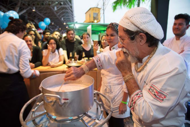 Em Janeiro, no Festival Fartura em Belém. Foto: Leonardo Mendonça