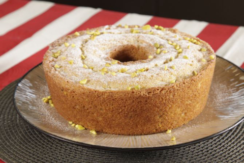 Receita de bolo de pistache
