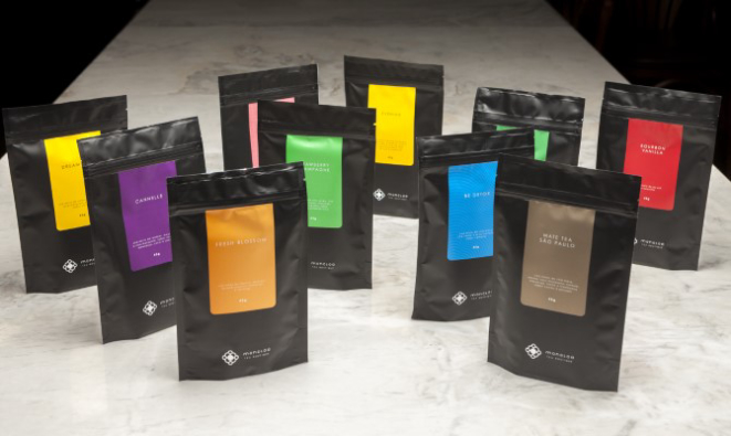 Os dez blends da Moncloa disponíveis para troca por pontos consumidos no Festival bom Gourmet. Foto: Fernando Zequinão/Gazeta do Povo.