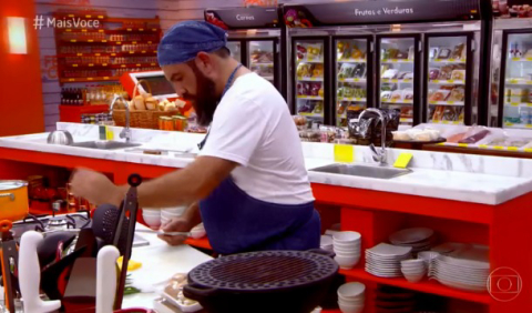 Chef Maurício Fontana, do Gordo & Magro, foi para a final em competição na Ana Maria